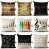 Music Score Series Cushion Pillow Case - Artistic Pod