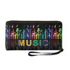 Music Theme Printed Wallet