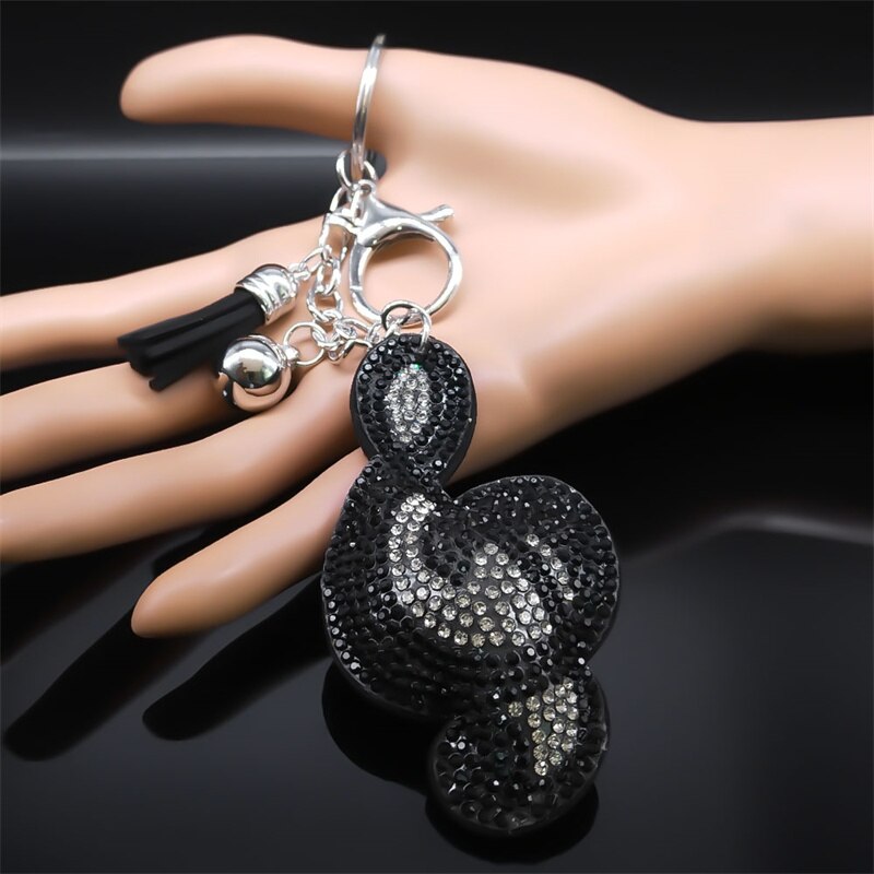 Music Treble Clef Note Key Chain