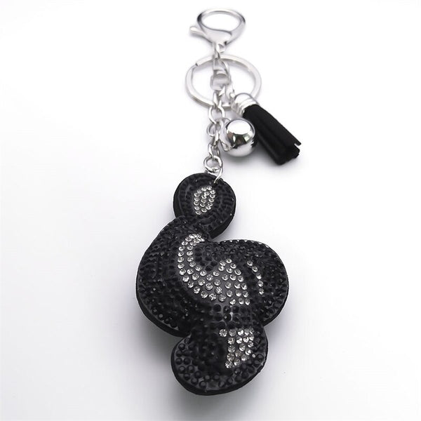 Music Treble Clef Note Key Chain - Artistic Pod