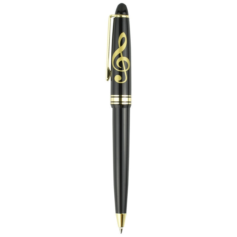 Retractable Treble Clef Ballpoint Pen
