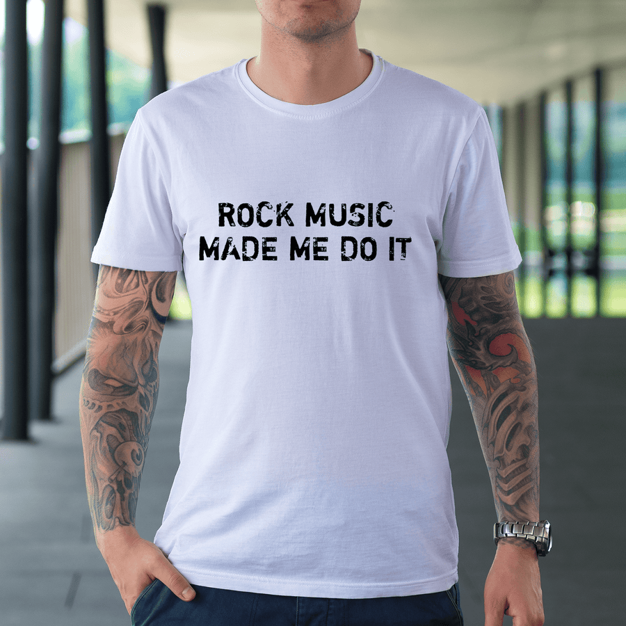 Rock Music Made Me Do It Ultra Cotton T-Shirt