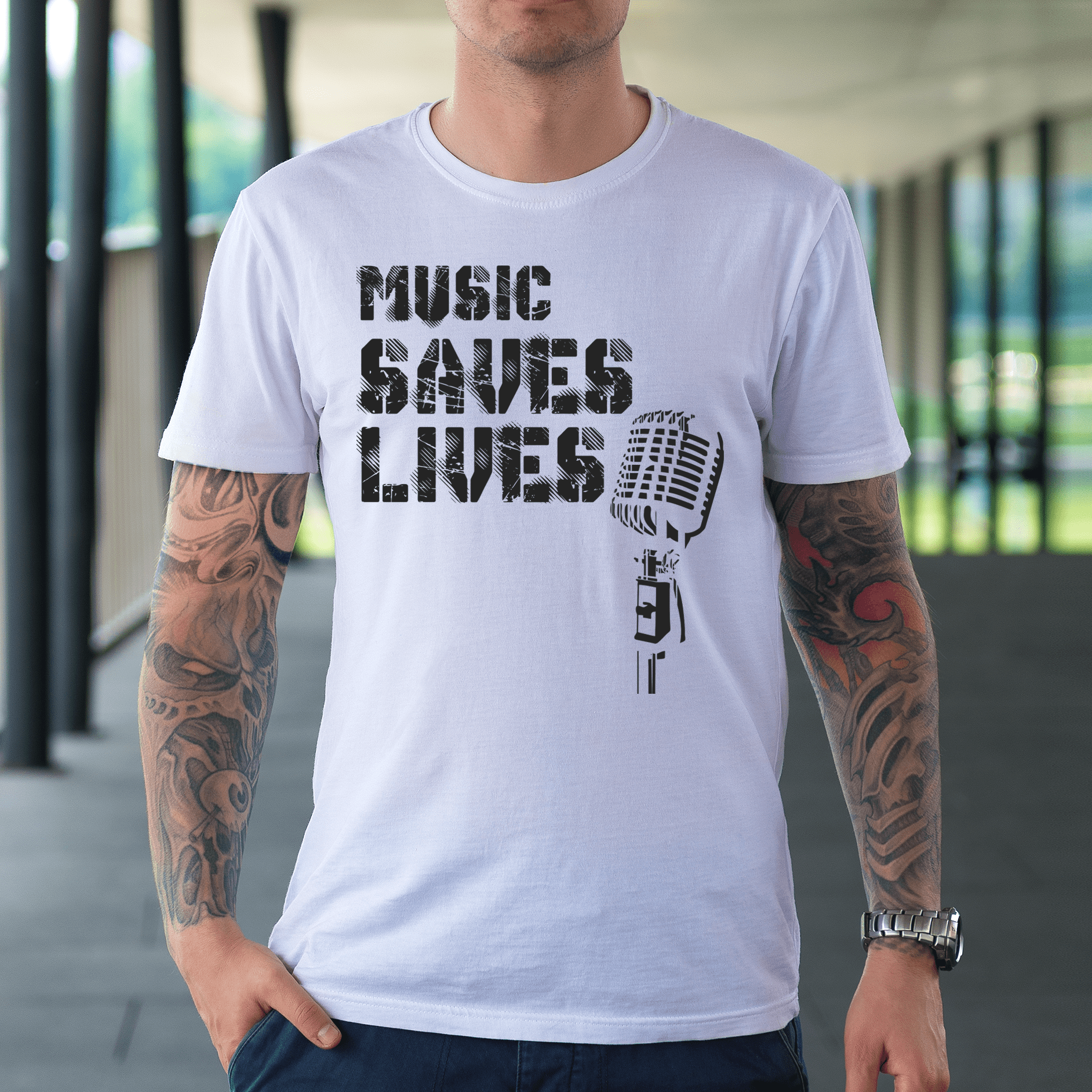 Music Saves Lives T-Shirt