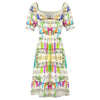Musical Note Bird Casual Dress