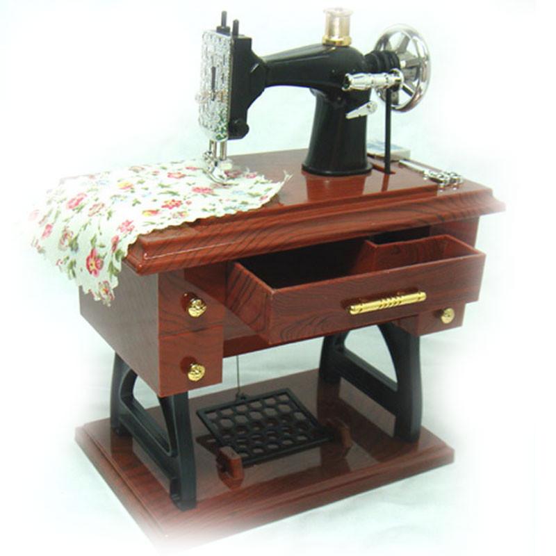 Sewing Machine Music Box - { shop_name }} - Review