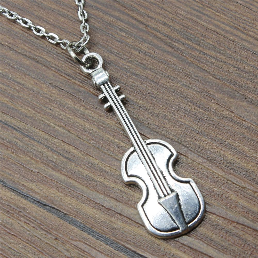 Vintage Violin Necklace