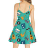 Music Instruments Sleeveless Dress