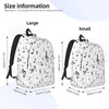 Mixed Music Note Backpack