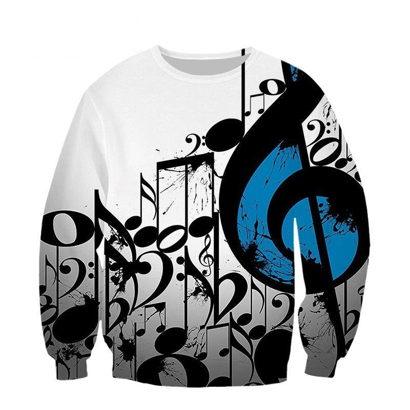 Musical Notes Hoodies/Sweatshirt /Jacket/Tee