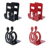 Musical Note Metal Bookends