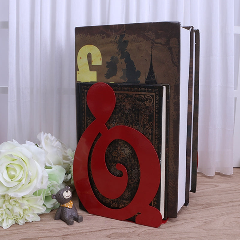 Musical Note Metal Bookends