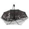 Music Notes & Piano Umbrella