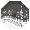 Music Notes & Piano Umbrella