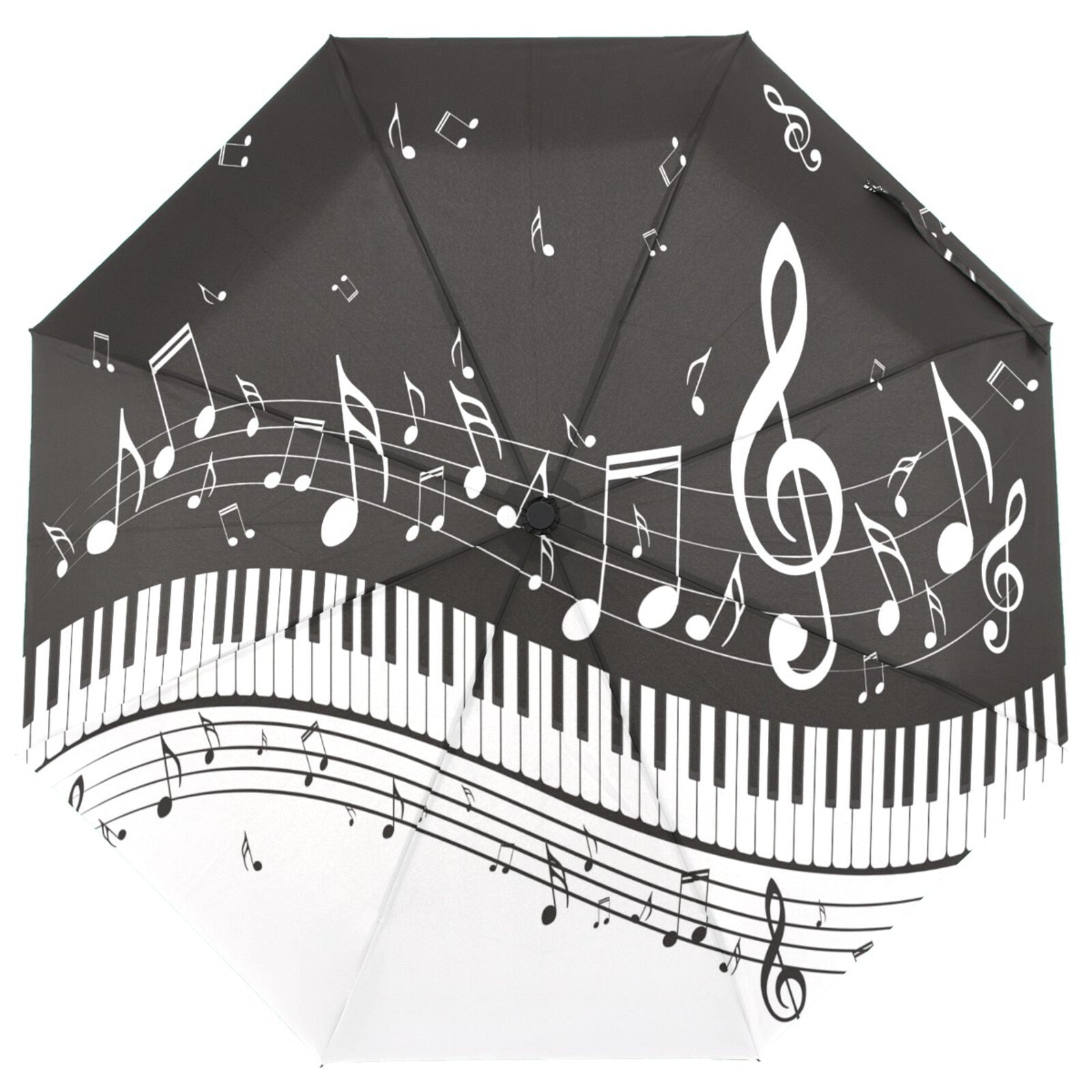 Music Notes & Piano Umbrella