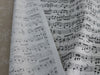 Musical Note Cotton Cloth Fabric