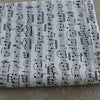 Musical Note Cotton Cloth Fabric