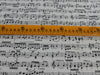 Musical Note Cotton Cloth Fabric