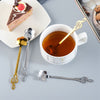 Flower Music Notes Coffee Spoon