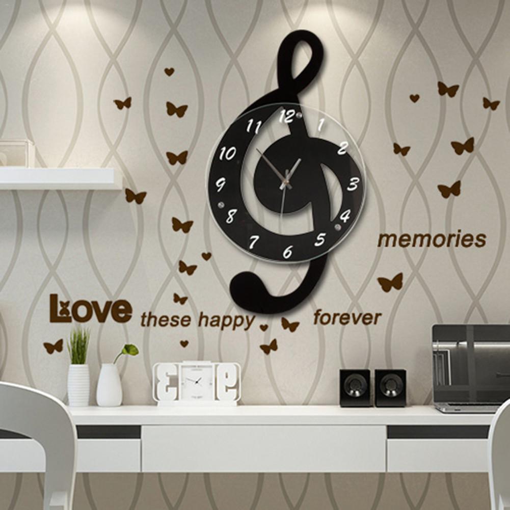 Treble Clef Minimalist Wall Clock