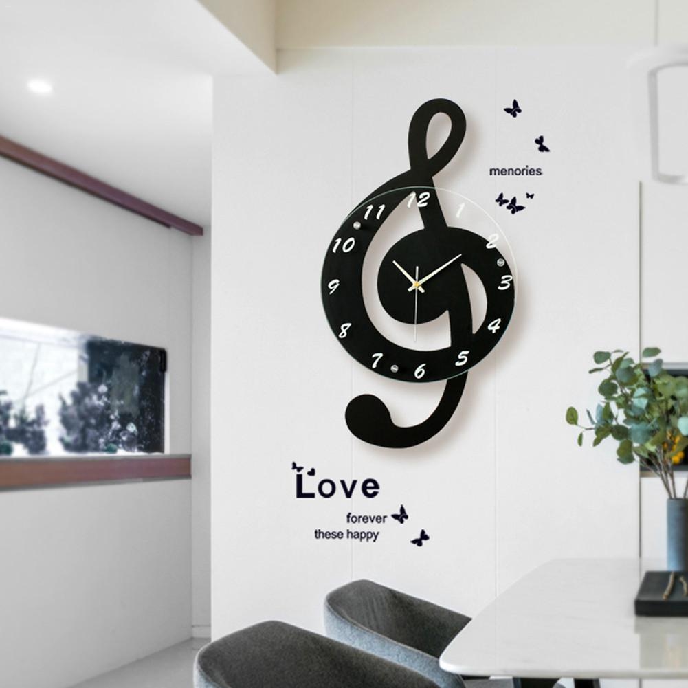 Treble Clef Minimalist Wall Clock