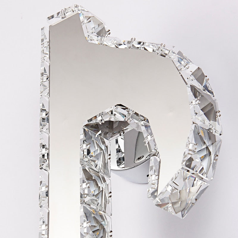 Music Notes Interior Wall Lamp