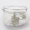 Musical Note Heart Bangle