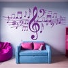 Music Notes Vinyl Decal