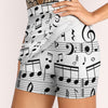 Music Pocket A-Line Skirt