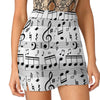 Music Pocket A-Line Skirt