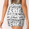 Music Pocket A-Line Skirt
