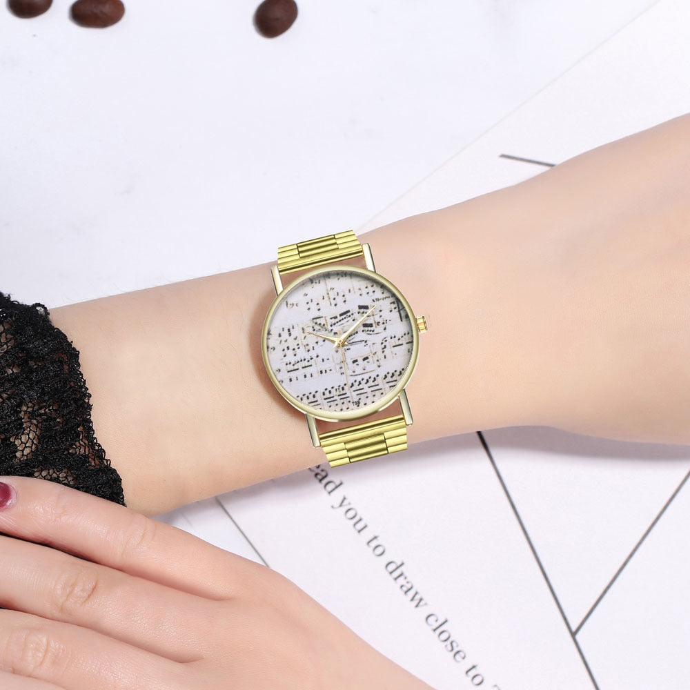 Musical Note Quartz Watch