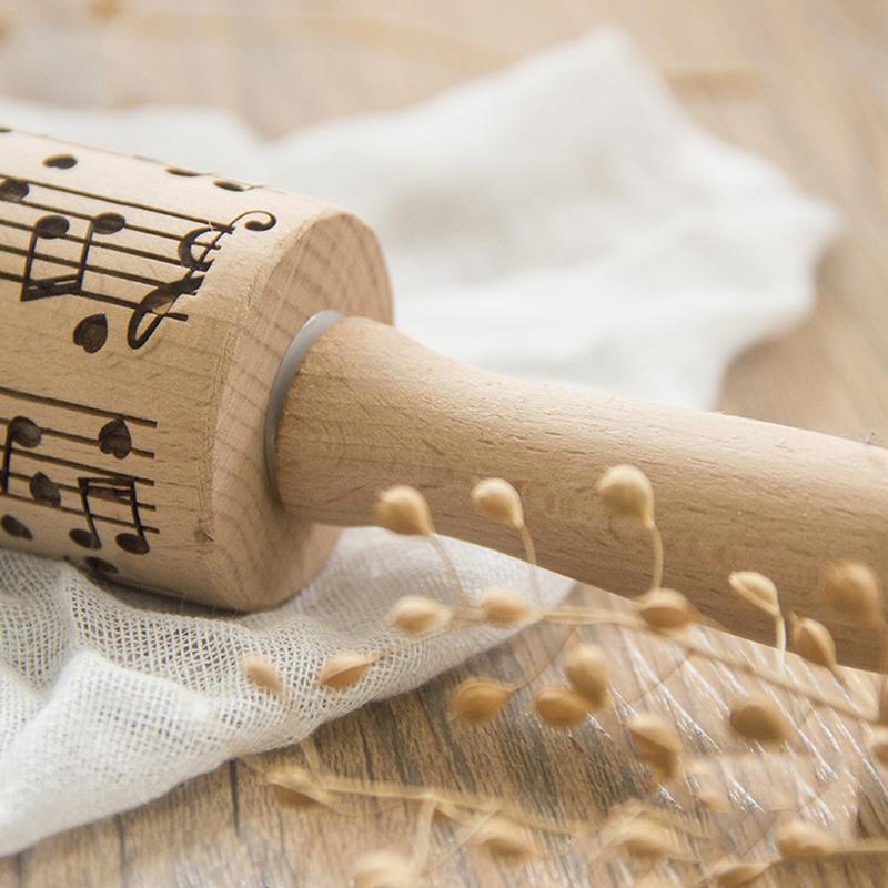 Musical Notes Dough Engraved Roller - { shop_name }} - Review