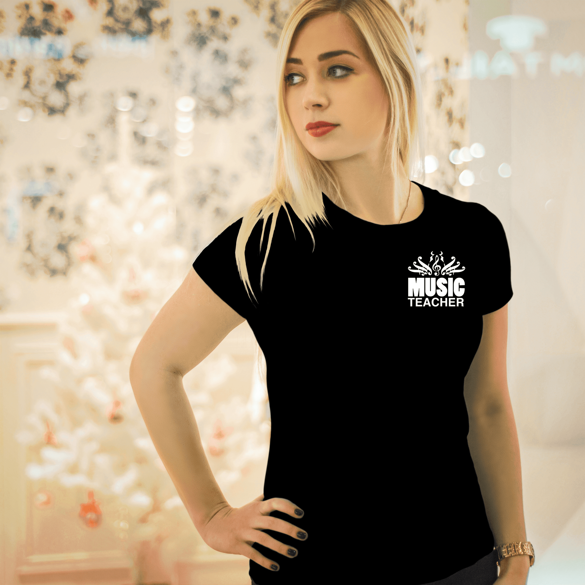 Musical Note Teacher T-shirt