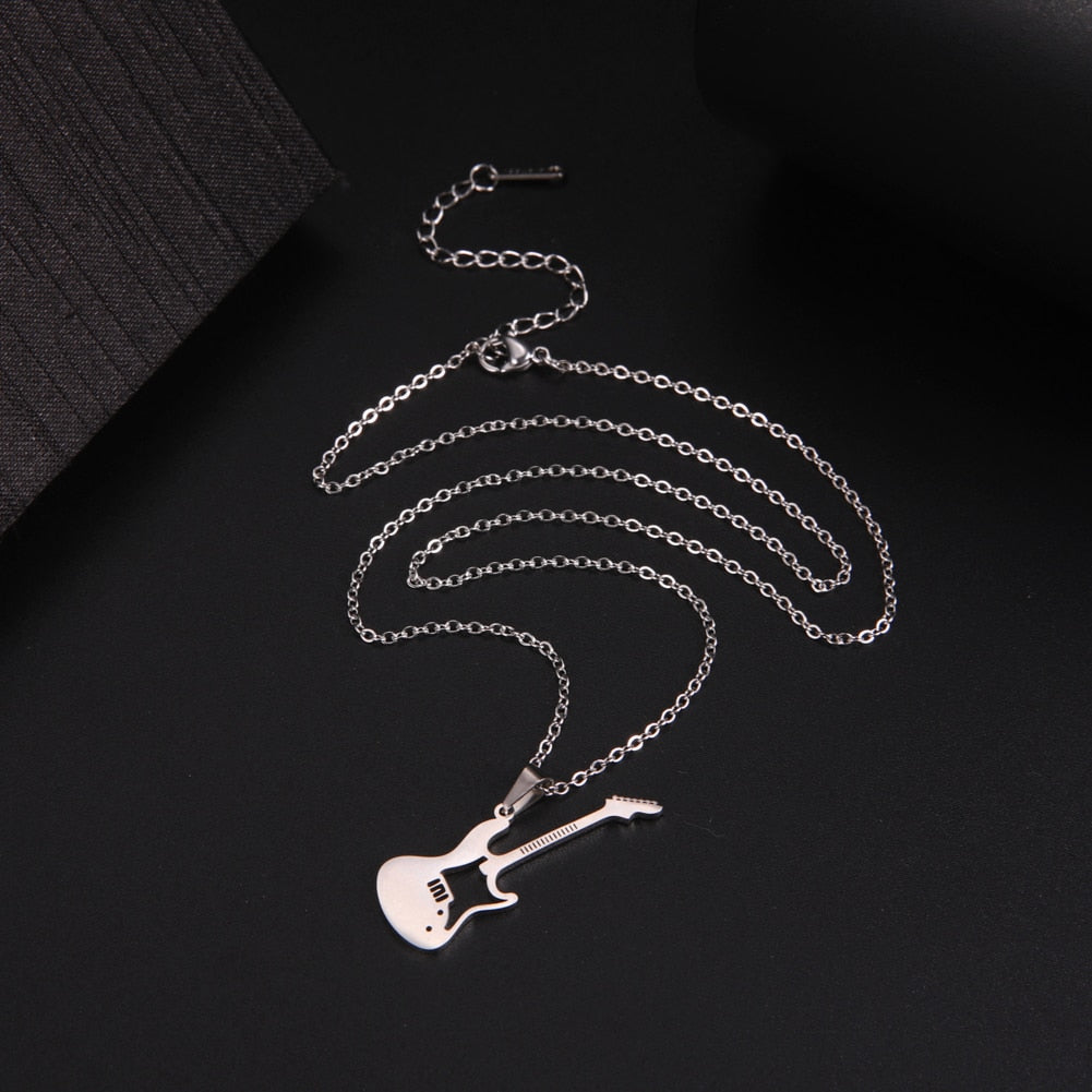 Guitar Shape Necklace