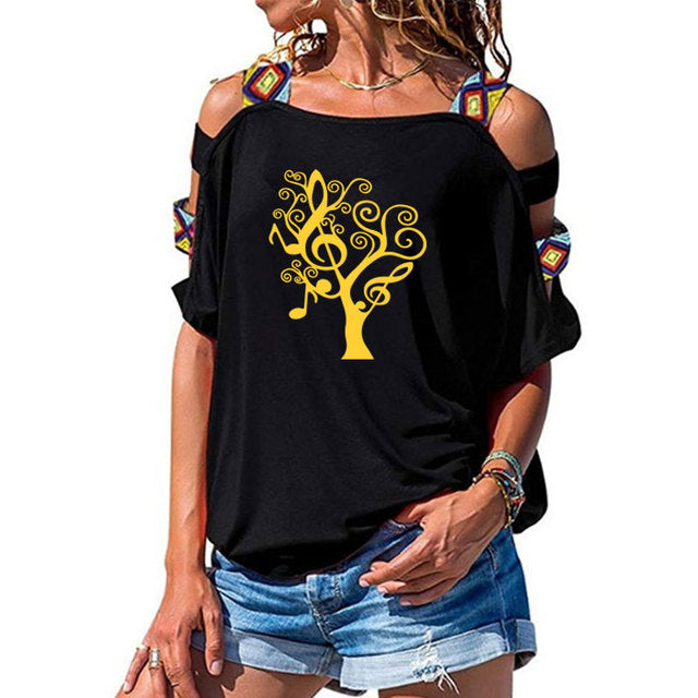 Modern Music Tree T-Shirt