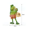 Musician Frog Band Figurine