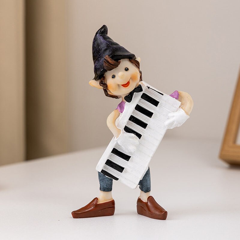 Resin Musician Ornament