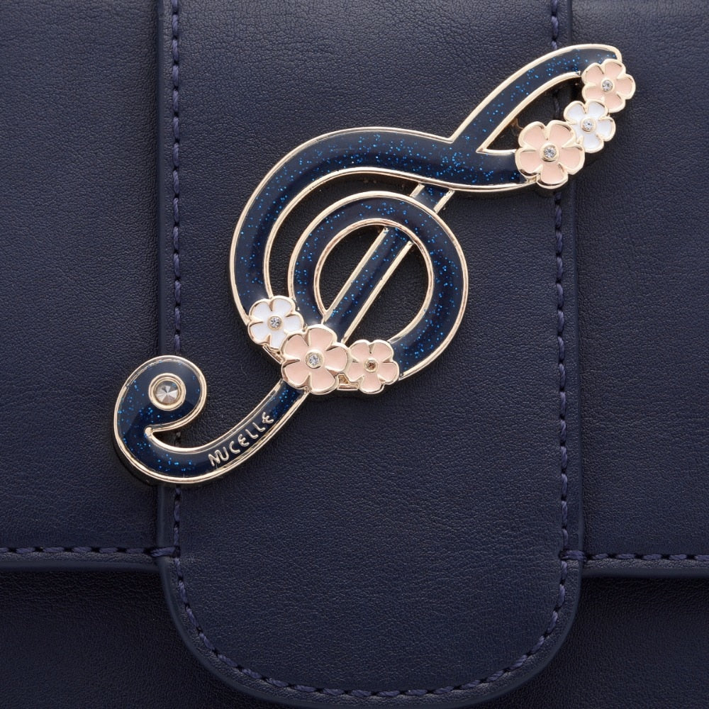 Musical Notes Flower Handbag - { shop_name }} - Review