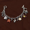 Free - Mixed Music Note Charm Bracelet