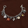 Mixed Music Note Charm Bracelet