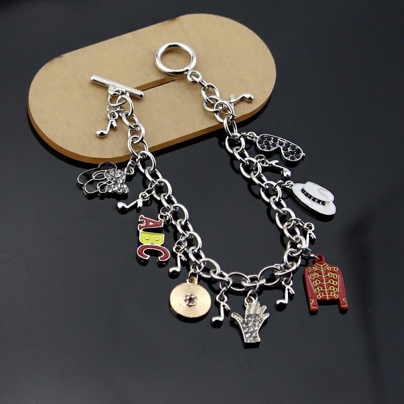 Mixed Music Note Charm Bracelet