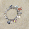 Free - Mixed Music Note Charm Bracelet