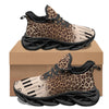 Leopard Piano Key Pattern Sneakers