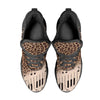 Leopard Piano Key Pattern Sneakers