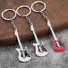 Electric Guitar Keychain Collection