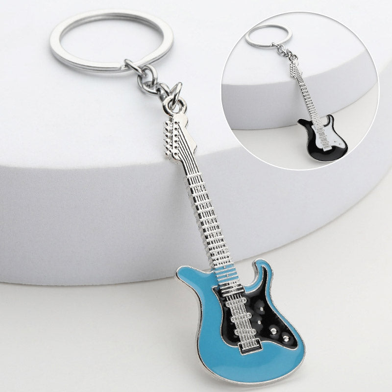 Electric Guitar Keychain Collection
