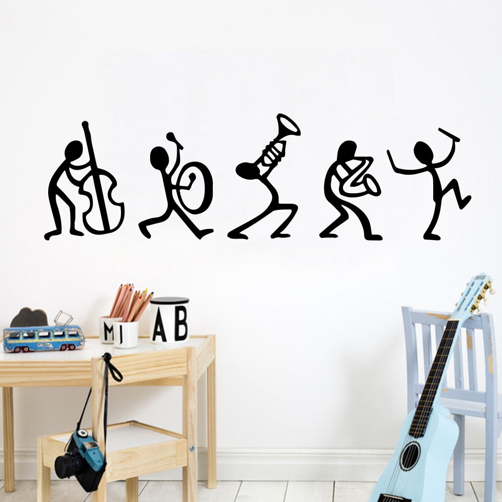 Musicians Vinyl Wall Sticker