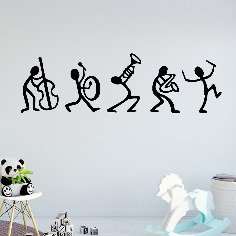 Musicians Vinyl Wall Sticker