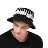 Piano Key Bucket Hat