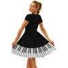 Music Piano Keys Dress
